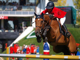 Spruce Meadows jumping