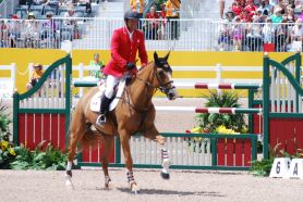 Canadian Yann Candele and Showgirl