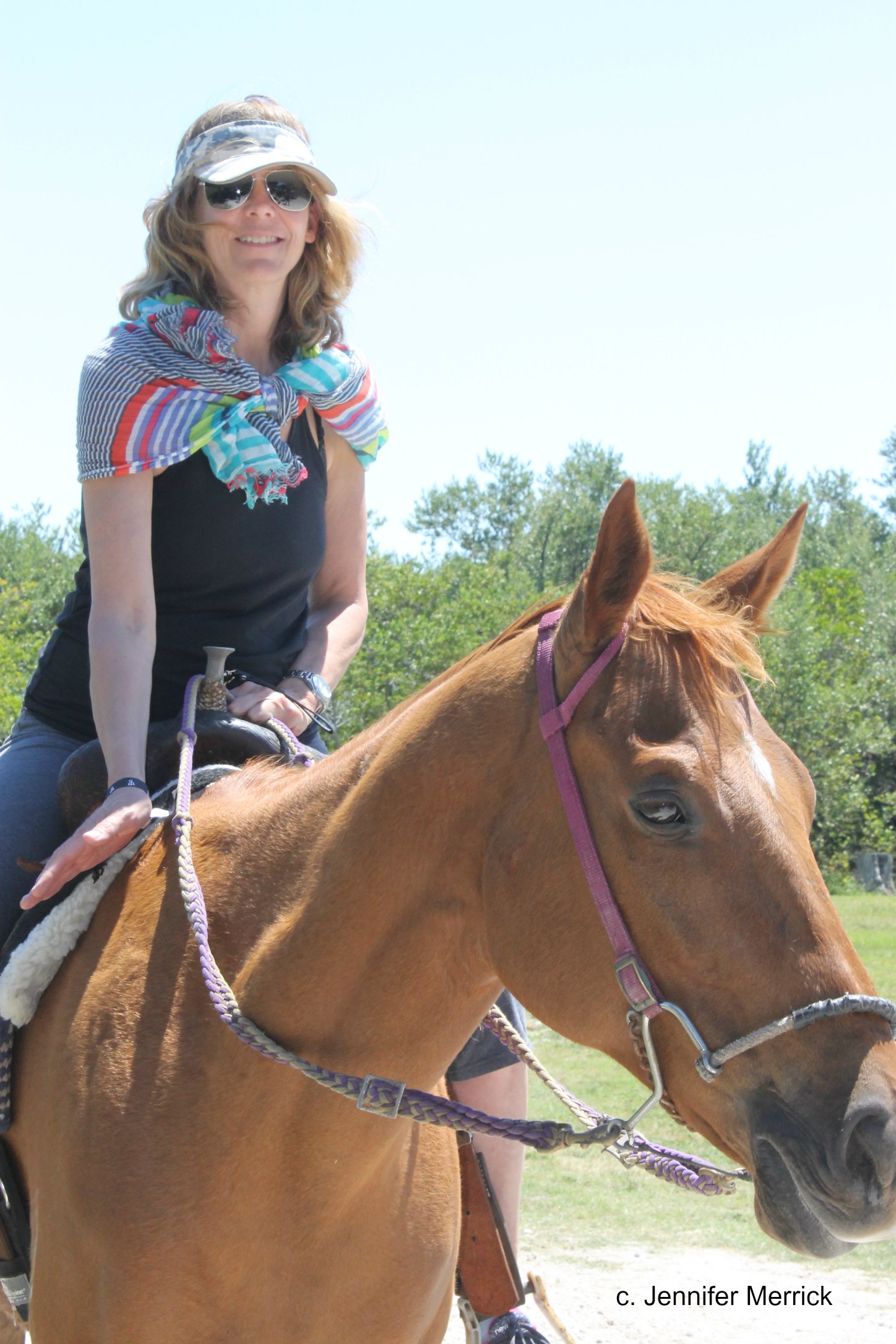 St. Lucie Florida Riding on the Beach Jennifer Merrick