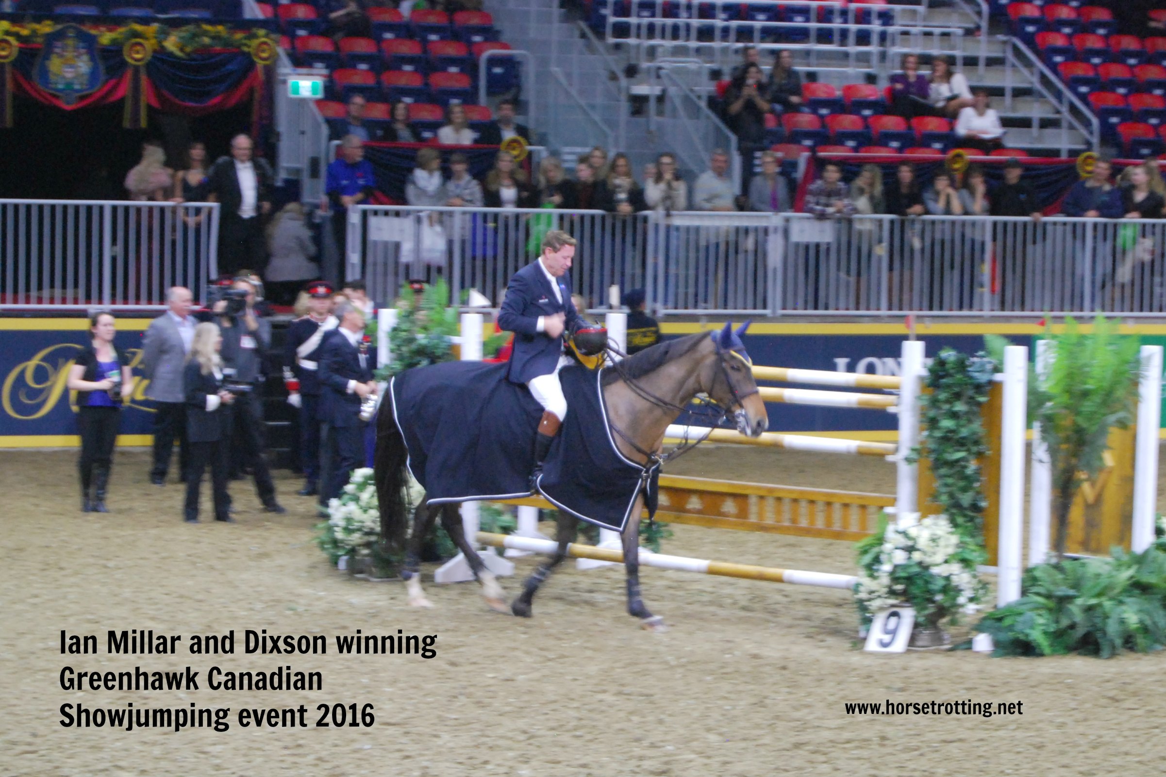 Equestrian Ian Millar at Royal Winter Fair, Toronto