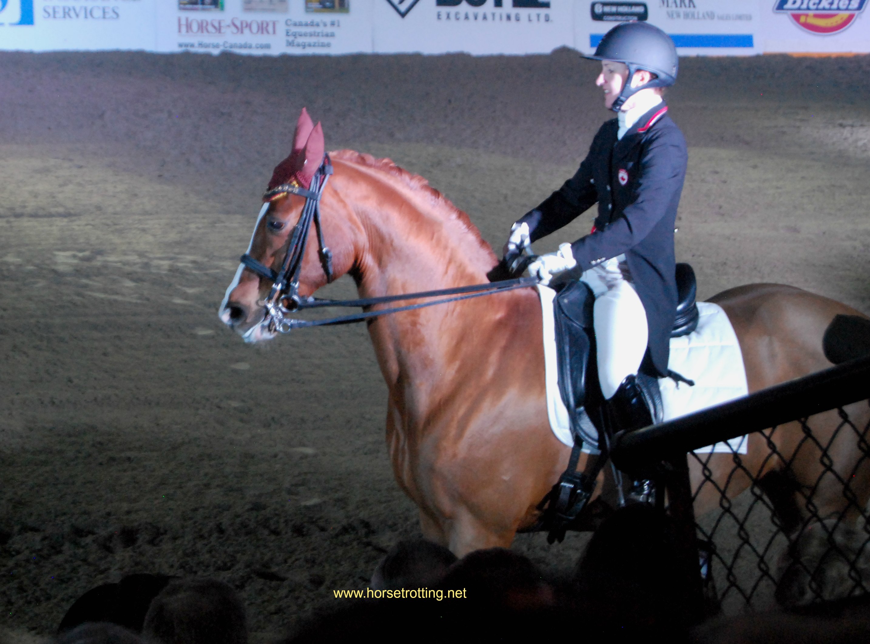 Belinda Trussell at Can-Am All Breeds Equine Expo