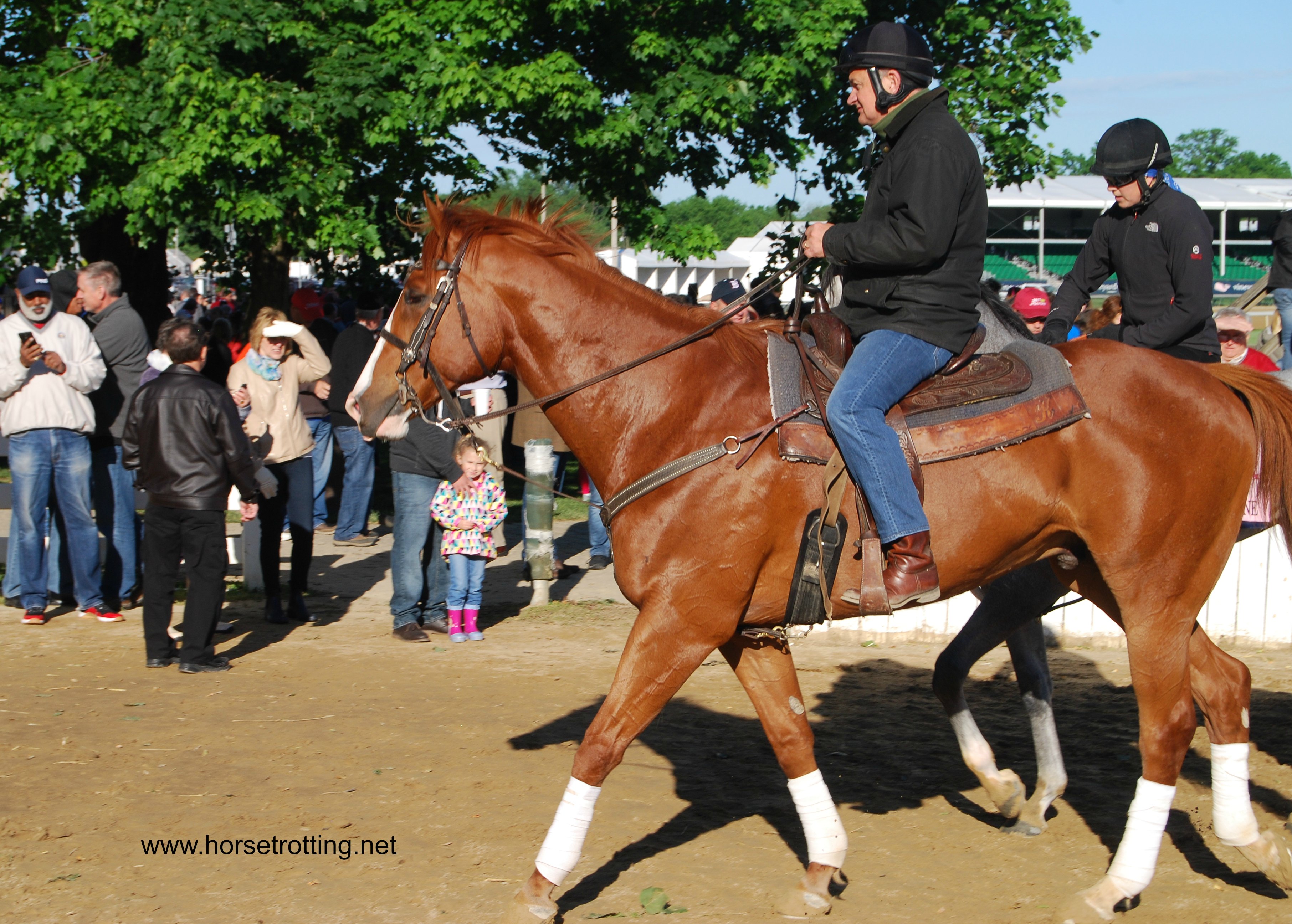Barns and Backside Tour Derby Week Churchill Downs Louisville, KY