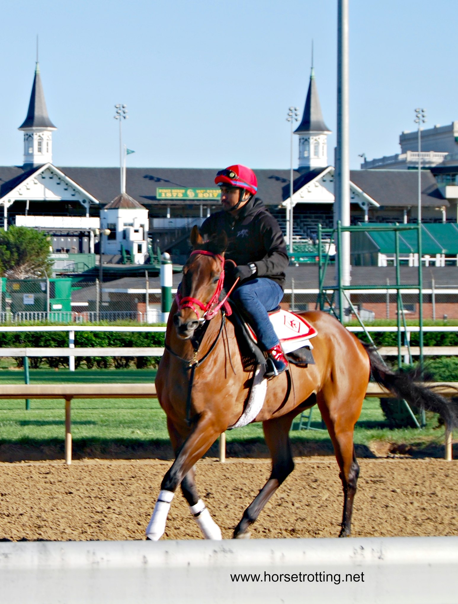 Barns and Backside Tour Derby Week Churchill Downs Louisville, KY