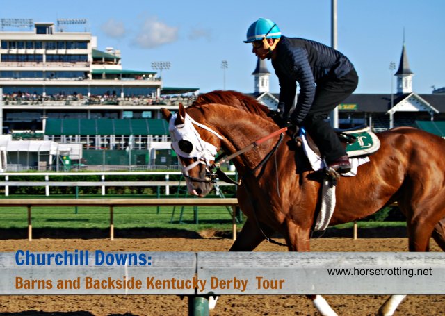 Barns and Backside Tour Derby Week Churchill Downs Louisville, KY