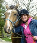 Me and Jagger the horse at Conestoga River Horse Adventures, Waterloo, Ontario