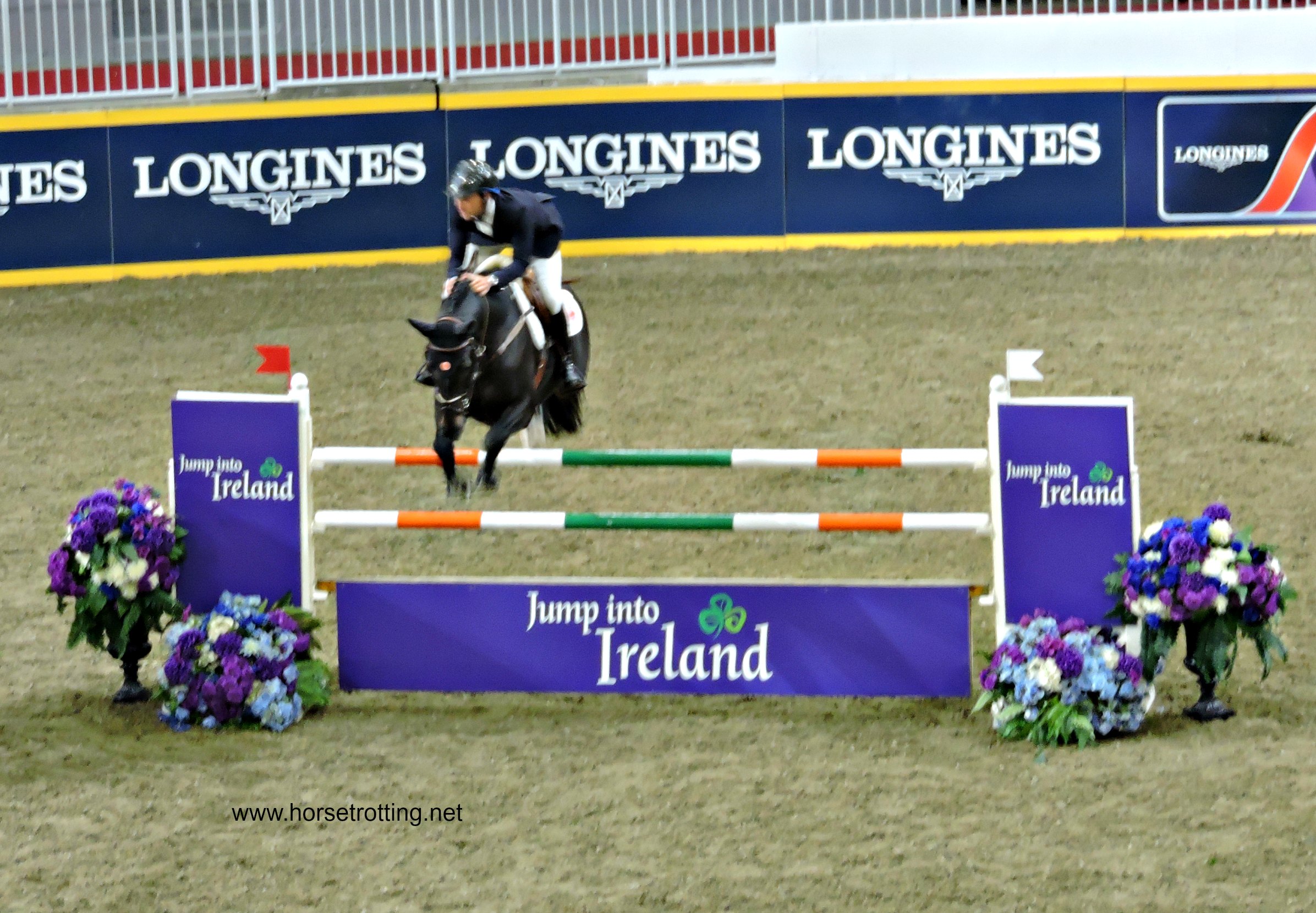 International Accumulator Show Jumping Challenge at The Royal Winter Fair in Toronto, Ontario.