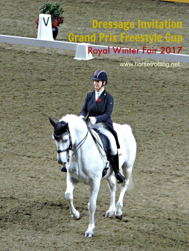 Dressage Invitation Grand Prix Freestyle Cup Royal Winter Fair 2017