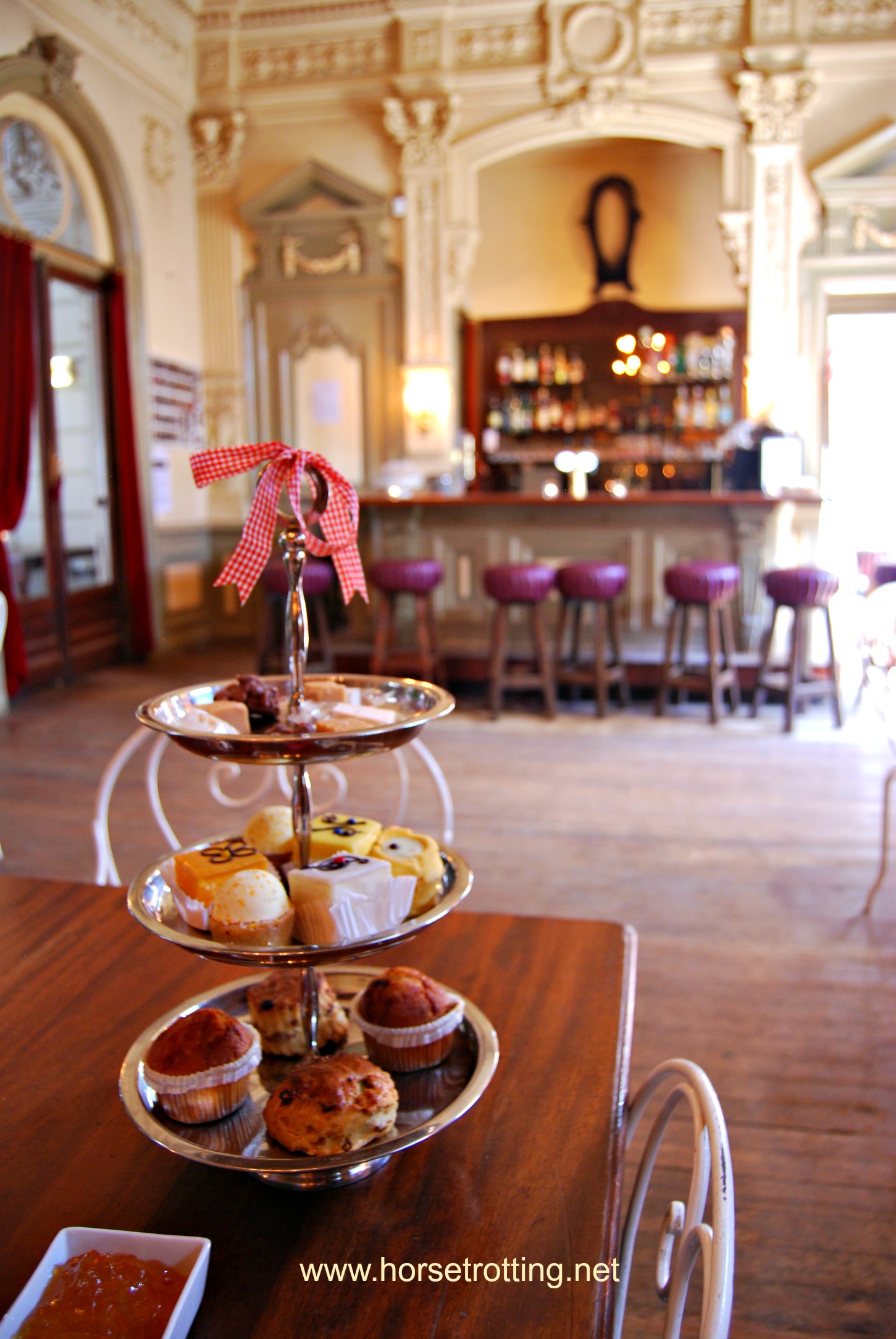 bar at Hollandsche Manege Riding School in Amsterdam, Holland