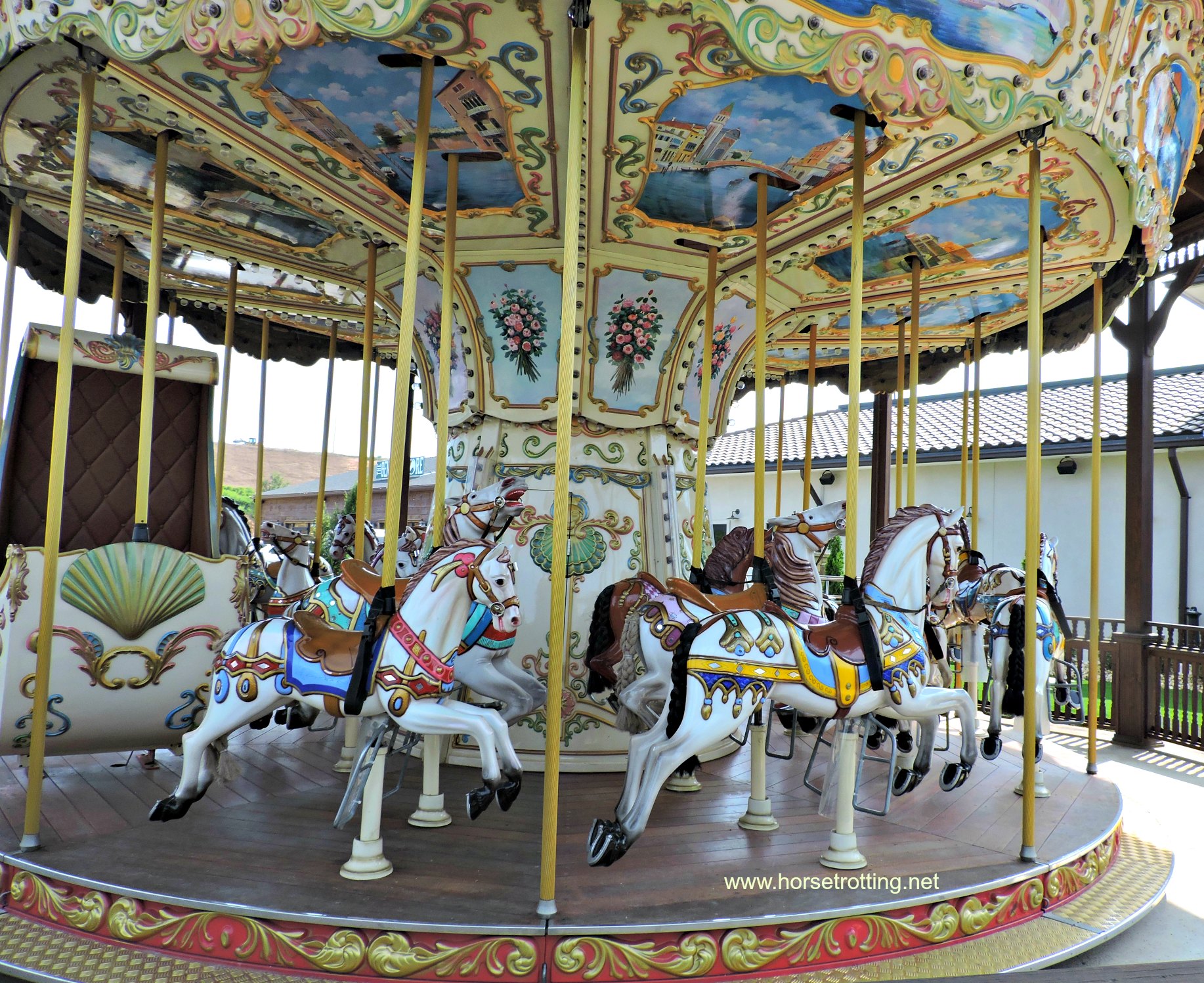 carousel at Tyron International Equestrian Center, North Carolina
