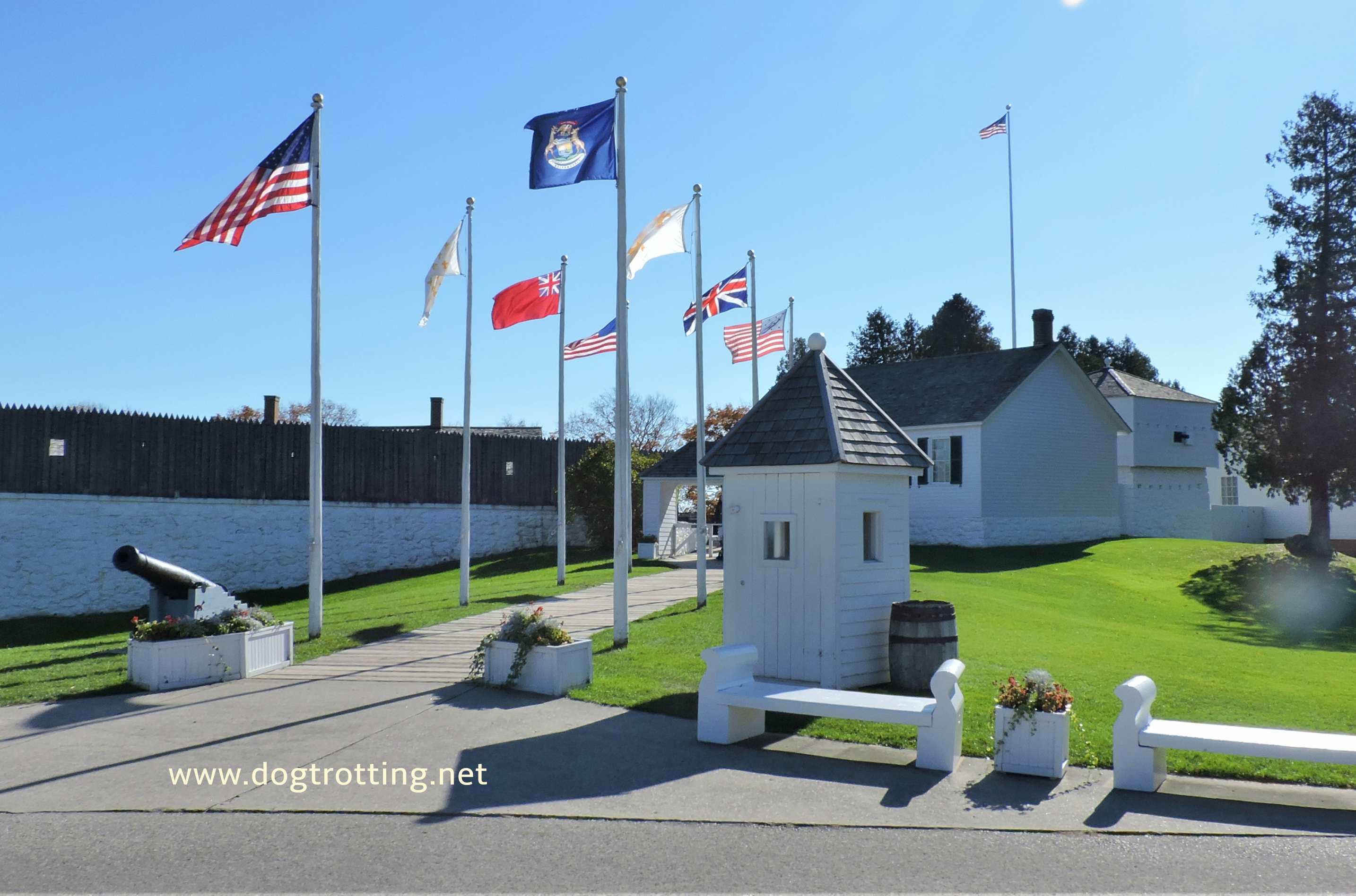 Fort Mackinac, Michigan www.horsetrotting.net