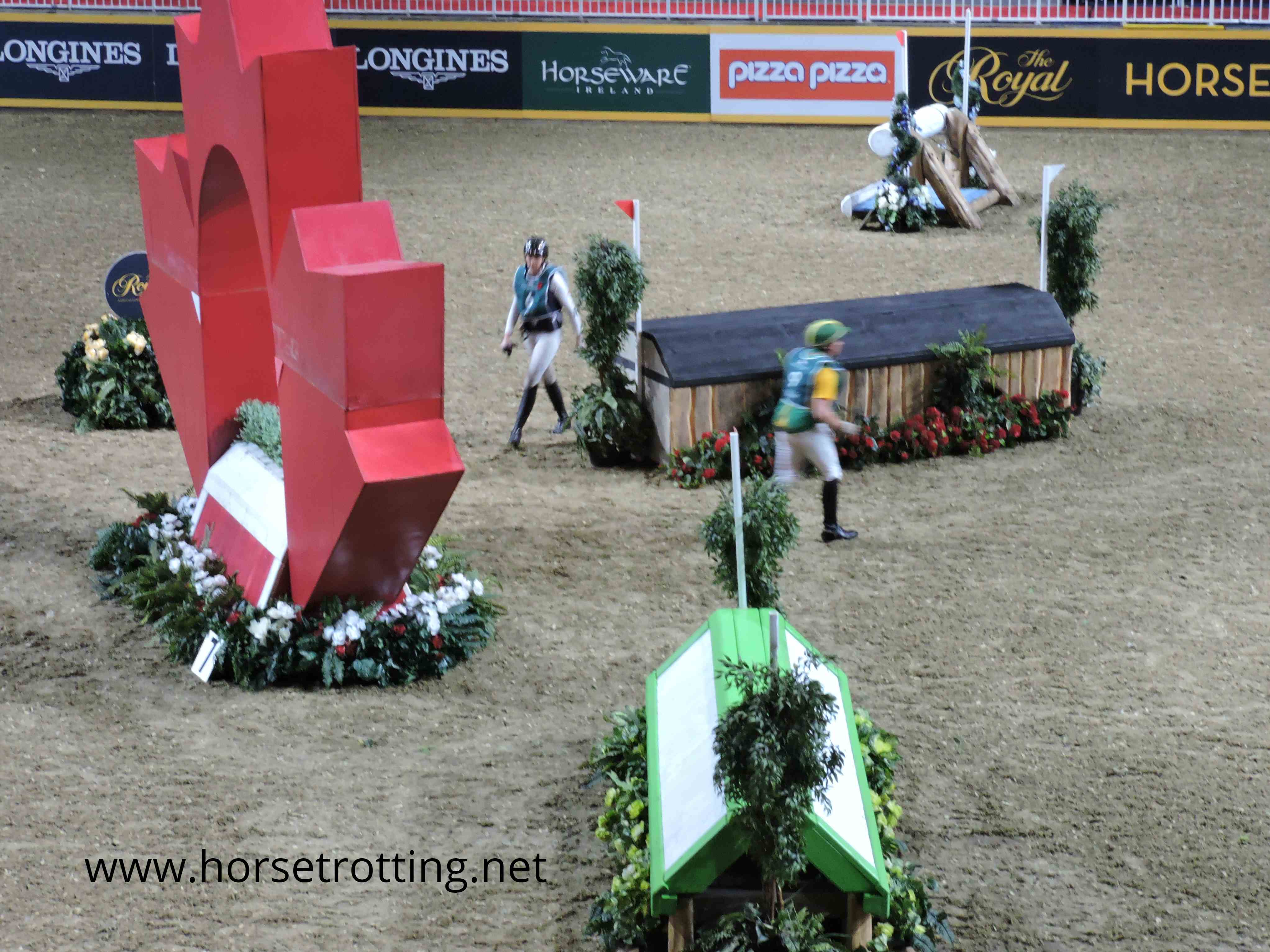 The Royal Winter Fair Indoor Eventing Competition (horse jumping)