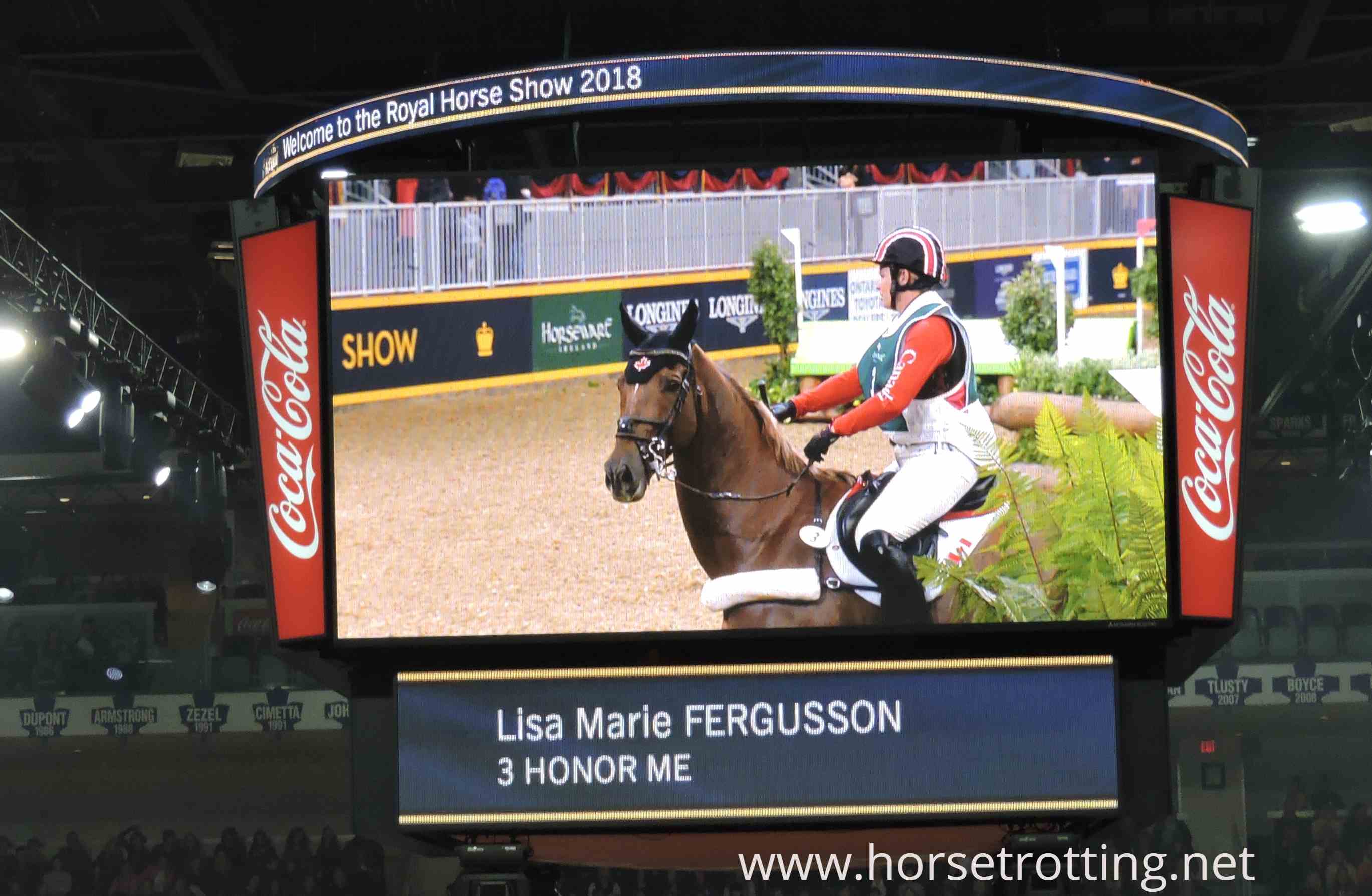 The Royal Winter Fair Indoor Eventing Competition (horse jumping)